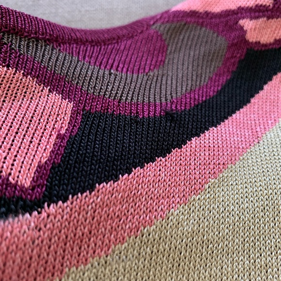 Temperley London Knit Sweater Dress V Neck - Picture 12 of 14